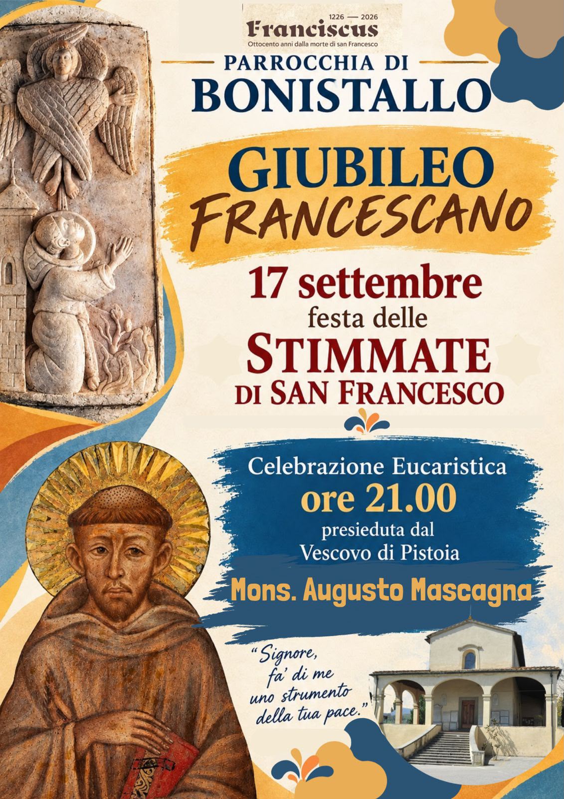 Giubileo Francescano a Bonistallo - Festa delle Stimmate di San Francesco